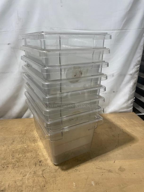 Cambro Commercial Clear Polycarbonate Food Containers! 8X Your Bid! - Image 2 of 9