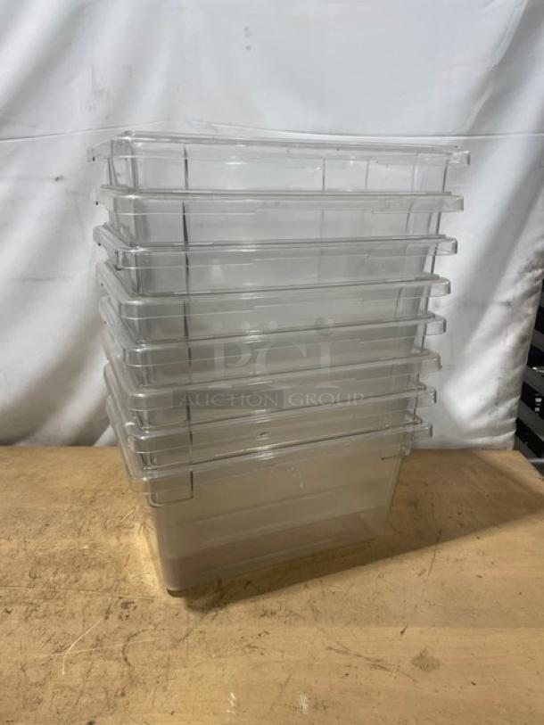 Cambro Commercial Clear Polycarbonate Food Containers! 8X Your Bid! - Image 3 of 9
