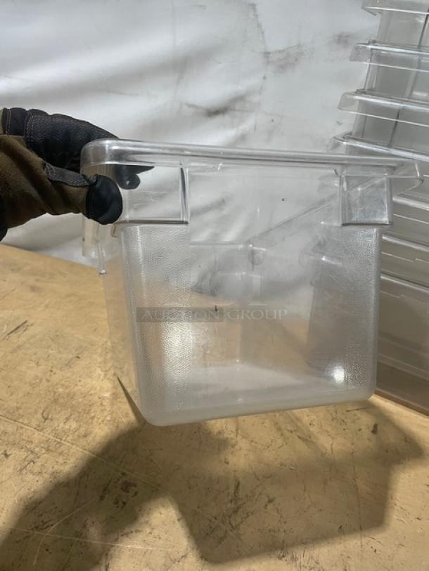 Cambro Commercial Clear Polycarbonate Food Containers! 8X Your Bid! - Image 7 of 9