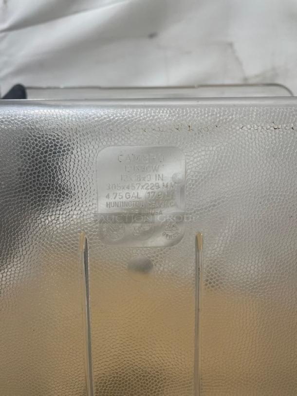 Cambro Commercial Clear Polycarbonate Food Containers! 8X Your Bid! - Image 9 of 9