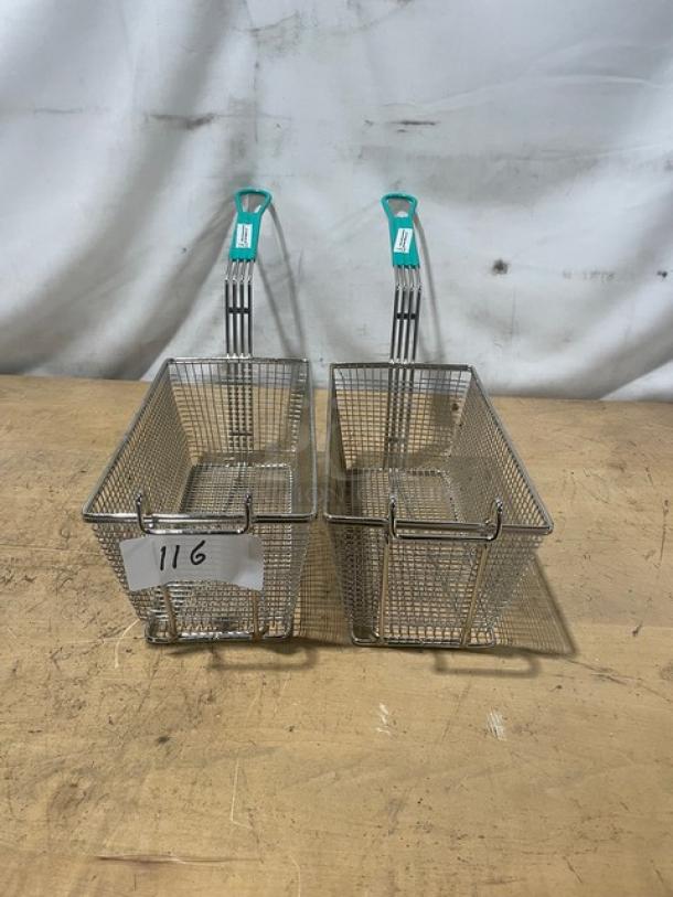 Lot Of Commercial Frying Baskets! All One Money! - Image 1 of 6