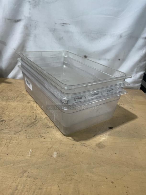 Cambro Commercial Clear Polycarbonate Food Pans! 3X Your Bid! - Image 2 of 8