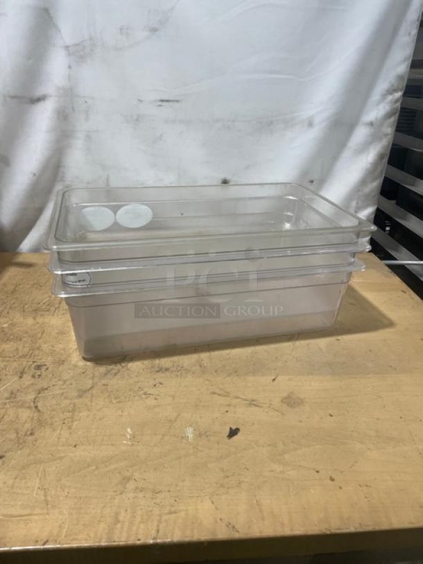 Cambro Commercial Clear Polycarbonate Food Pans! 3X Your Bid! - Image 3 of 8