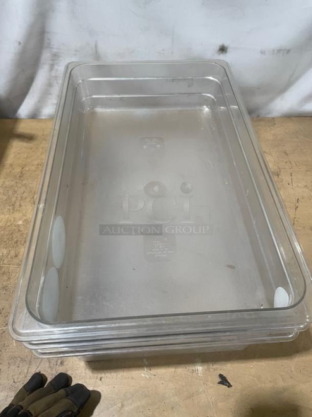Cambro Commercial Clear Polycarbonate Food Pans! 3X Your Bid! - Image 5 of 8