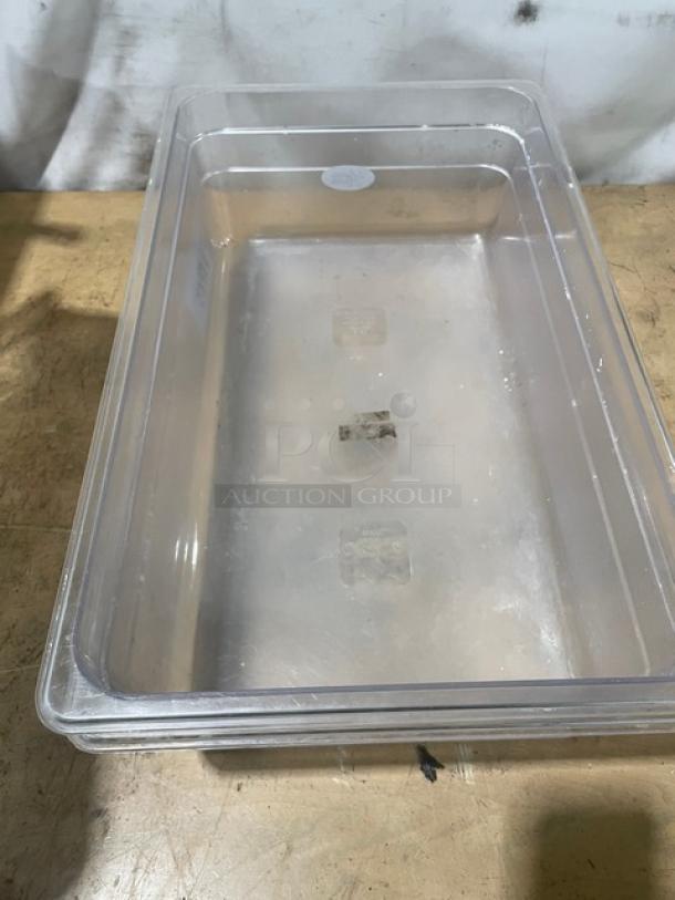 Cambro Commercial Clear Polycarbonate Food Pans! 3X Your Bid! - Image 7 of 8