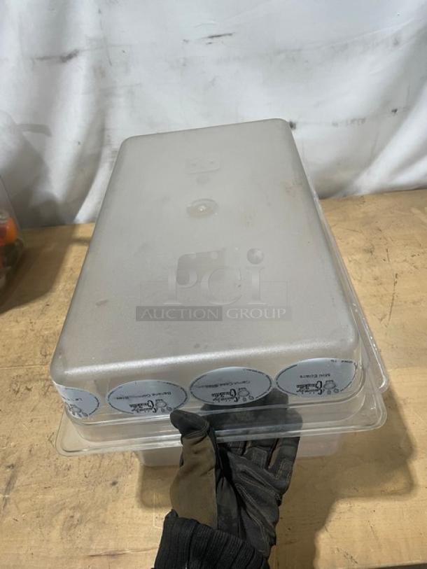 Cambro Commercial Clear Polycarbonate Food Pans! 3X Your Bid! - Image 8 of 8
