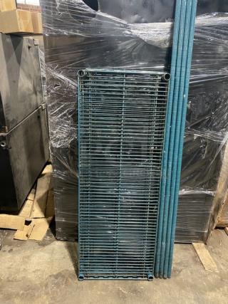 Commercial 4-Tier Heavy Duty Utility/Storage Rack! On Legs!