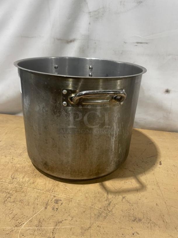 Commercial Stainless Steel Stock Pot! With Handles! - Image 2 of 6