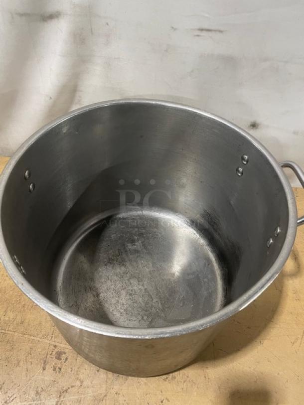 Commercial Stainless Steel Stock Pot! With Handles! - Image 4 of 6