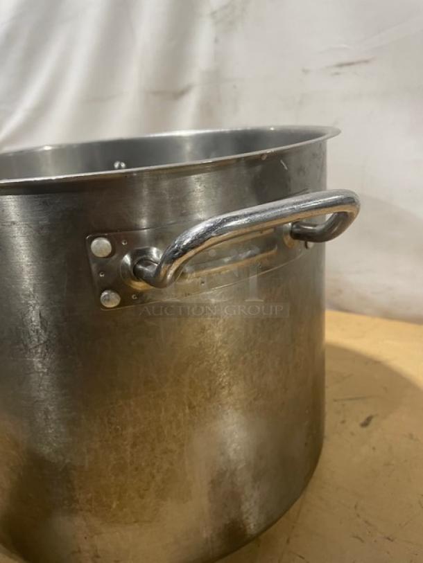 Commercial Stainless Steel Stock Pot! With Handles! - Image 5 of 6