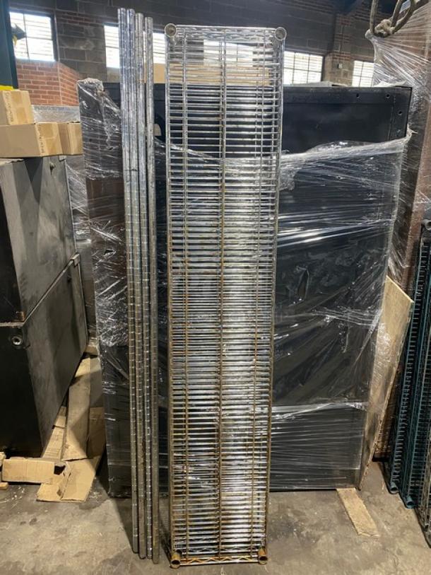 Commercial 3-Tier Heavy Duty Utility/Storage Rack! On Legs! - Image 1 of 6