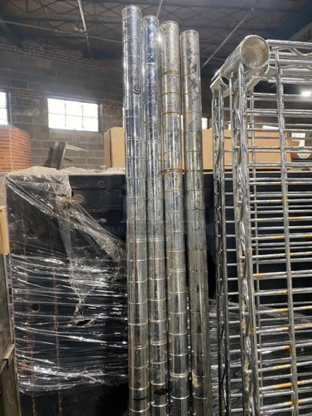 Commercial 3-Tier Heavy Duty Utility/Storage Rack! On Legs! - Image 4 of 6