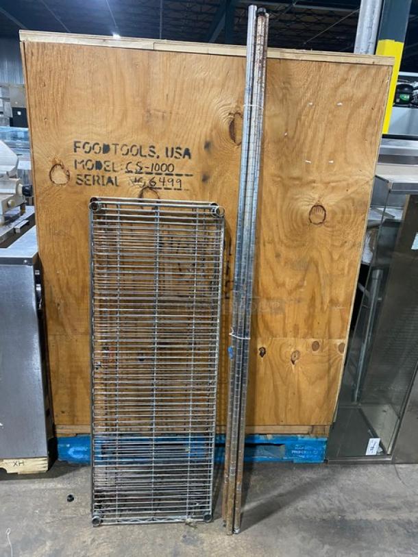 Commercial 3-Tier Heavy Duty Utility/Storage Rack! On Legs! - Image 1 of 6