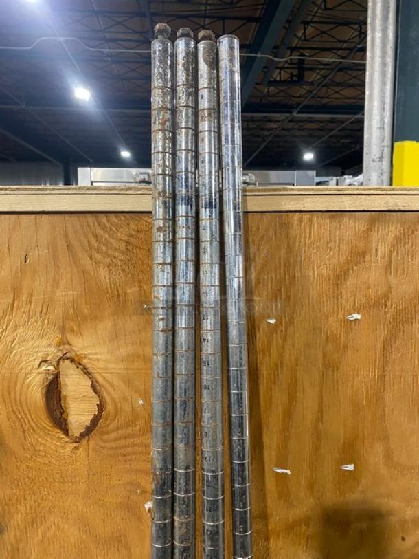 Commercial 4-Tier Heavy Duty Utility/Storage Rack! On Legs! - Image 3 of 6