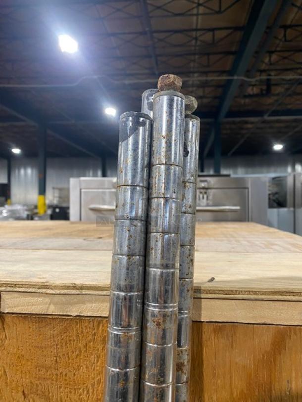 Commercial 4-Tier Heavy Duty Utility/Storage Rack! On Legs! - Image 3 of 6