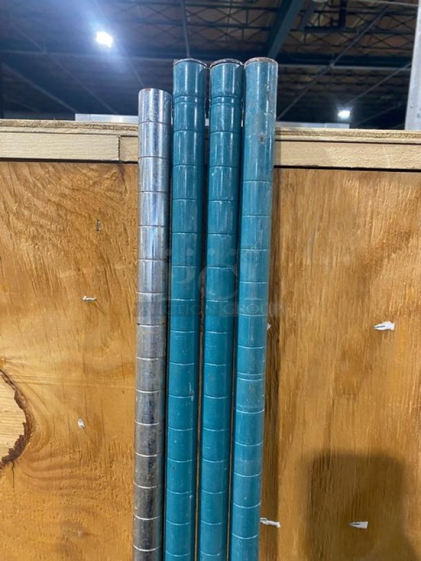 Commercial 4-Tier Heavy Duty Utility/Storage Rack! On Legs! - Image 6 of 6