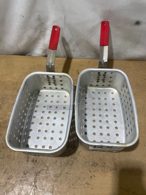 Lot Of Commercial Aluminum Fry Baskets! All One Money! - Image 5 of 8