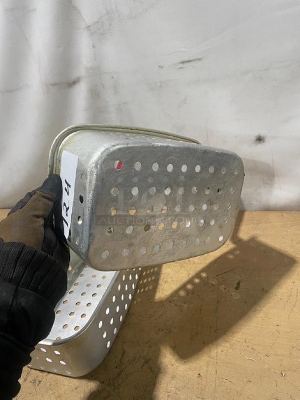 Lot Of Commercial Aluminum Fry Baskets! All One Money! - Image 6 of 8