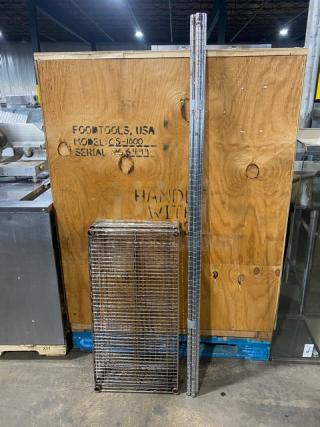 Commercial 4-Tier Heavy Duty Utility/Storage Rack! On Legs!