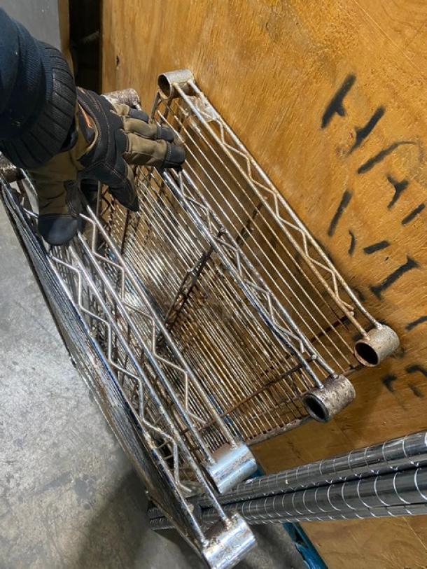 Commercial 4-Tier Heavy Duty Utility/Storage Rack! On Legs! - Image 3 of 7