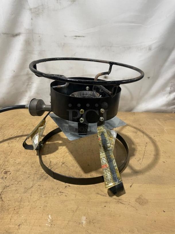 Commercial Cast Iron Liquid Propane Powered Portable Single Burner! - Image 3 of 5