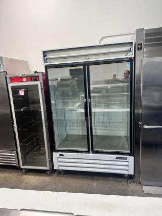 Excellent Nor-Lake NLGFP48-HG-B Two Glass Door Freezer 115volt Tested and Working!