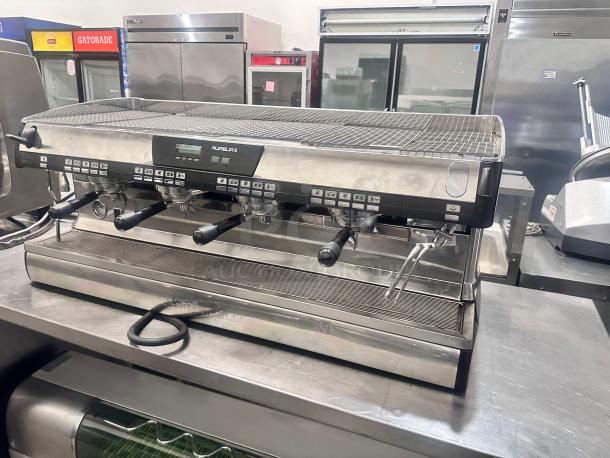 Awesome Nuova Simonelli 4 Group Commercial Expresso Machine 220volt Tested and Working! - Image 2 of 11