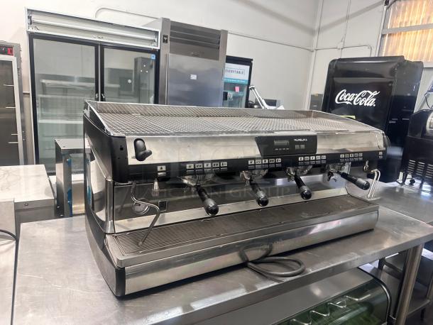 Awesome Nuova Simonelli 4 Group Commercial Expresso Machine 220volt Tested and Working! - Image 8 of 11