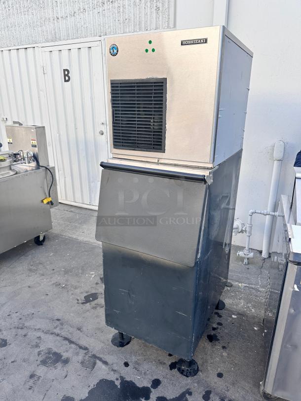 Late Mode Hoshizaki F-450MAJ  SlimLine Flaker Icemaker 115volt Tested and Working! - Image 5 of 11