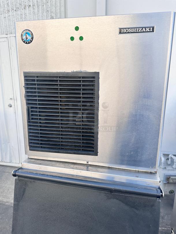 Late Mode Hoshizaki F-450MAJ  SlimLine Flaker Icemaker 115volt Tested and Working! - Image 6 of 11
