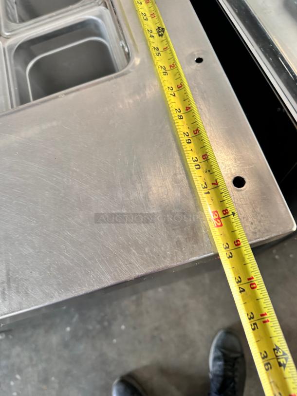 Excellent Randell PT60 60" Mega Top Sandwich/Salad Prep Table w/ Refrigerated Base, 115v Tested and Working! - Image 12 of 12