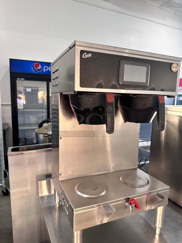 Excellent Curtis G4GEMT10A1000 Automatic Twin Satellite Coffee Brewer  220v/1ph Tested and Working! - Image 7 of 9