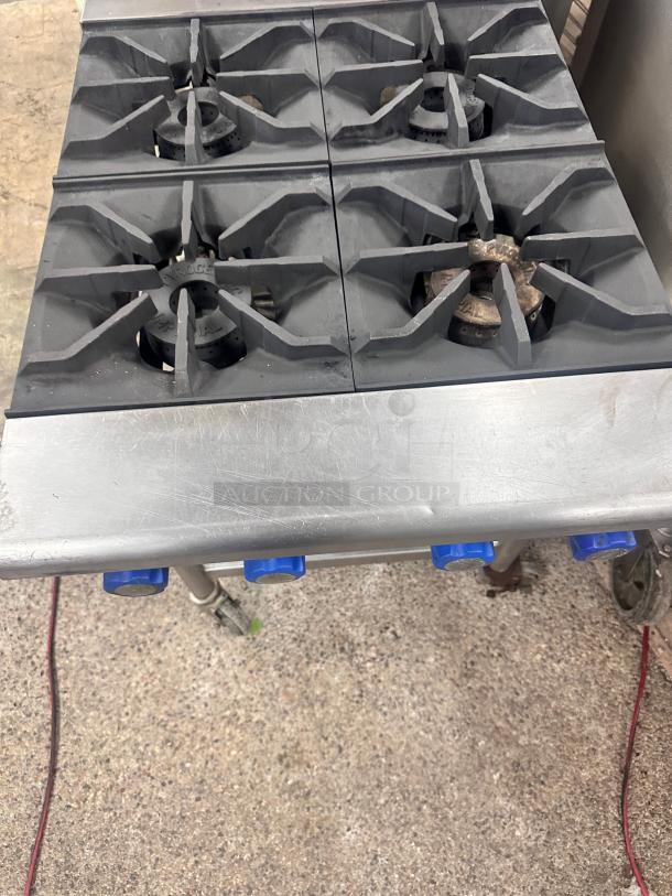 Excellent Imperial 4 Burner Gas Hotplate With Stand Tested and Working! - Image 5 of 11