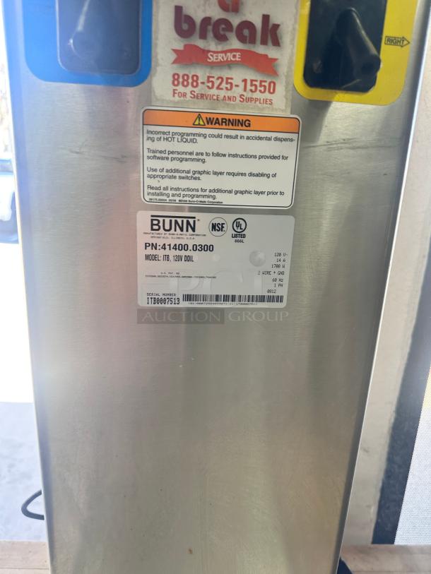 Nice Bunn  ITB Automatic Iced Tea Brewer 115volt Tested and Working! - Image 5 of 7