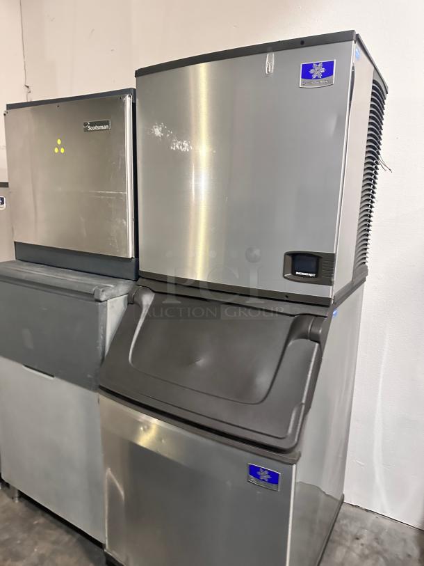 Late Model Excellent Manitowoc IYT1200A Indigo NXT 1200 lb per day  Ice Maker Cube-style Air-cooled 220volt Tested and Working! - Image 5 of 15