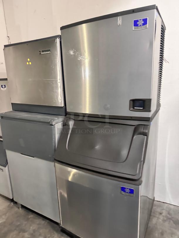 Late Model Excellent Manitowoc IYT1200A Indigo NXT 1200 lb per day  Ice Maker Cube-style Air-cooled 220volt Tested and Working! - Image 6 of 15