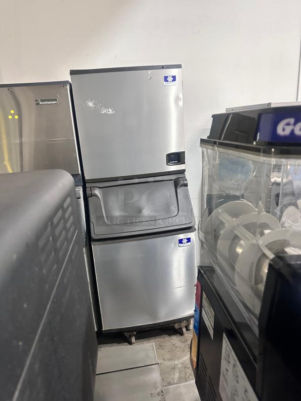 Late Model Excellent Manitowoc IYT1200A Indigo NXT 1200 lb per day  Ice Maker Cube-style Air-cooled 220volt Tested and Working! - Image 7 of 15