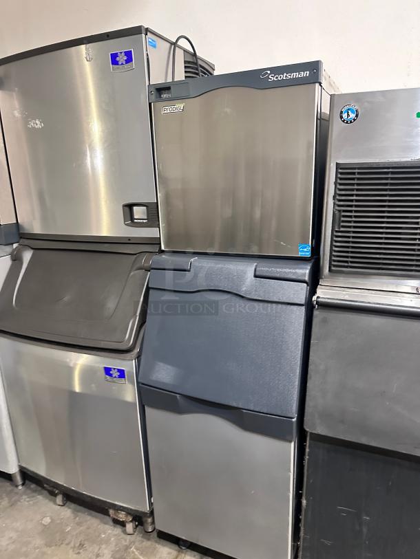 Late Model Excellent Scotsman C0322SA-1 Prodigy Plus 300lb Ice Machine 22" Air Cooled Small Cube 115volt Tested and Working! - Image 2 of 11