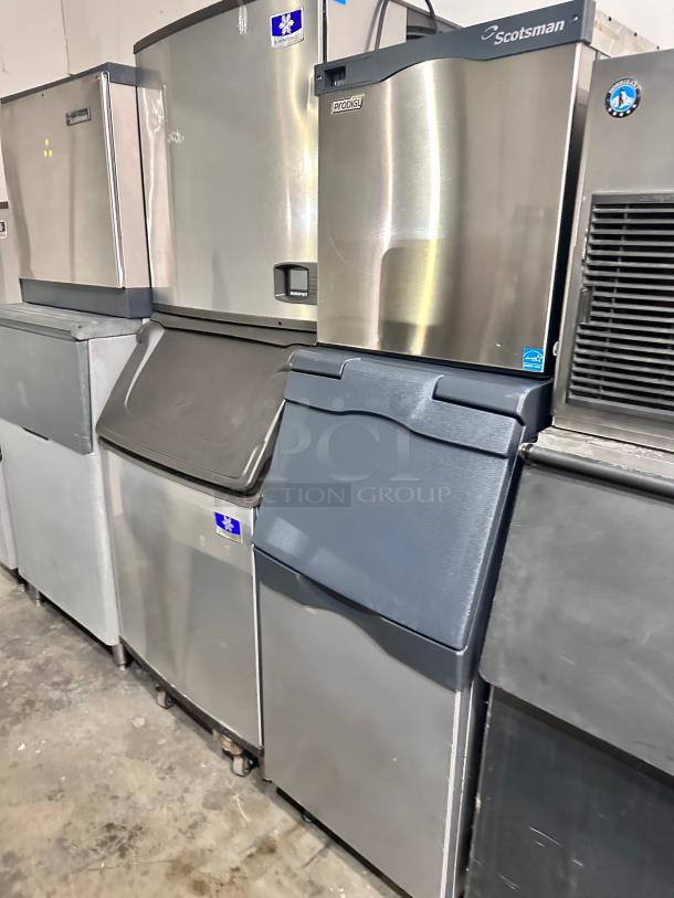Late Model Excellent Scotsman C0322SA-1 Prodigy Plus 300lb Ice Machine 22" Air Cooled Small Cube 115volt Tested and Working! - Image 5 of 11