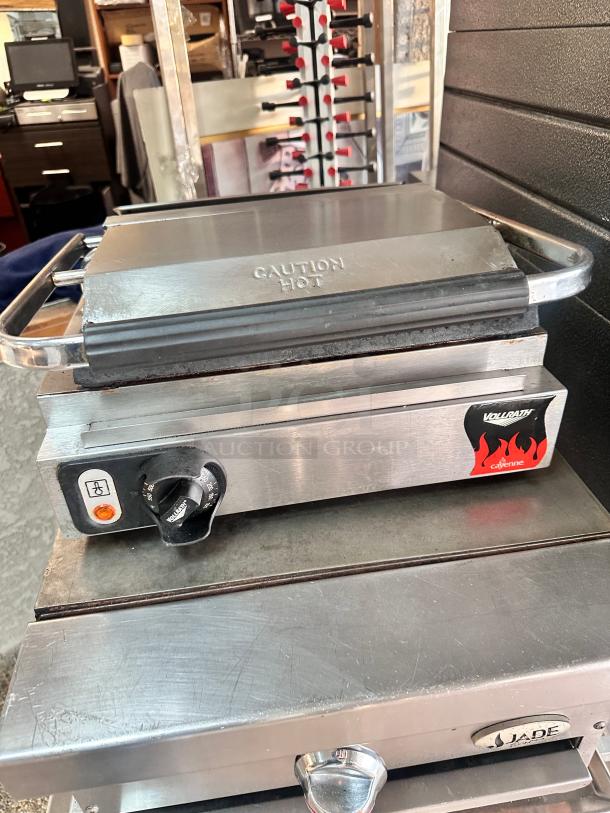 Nice Vollrath PSG4-SG120 Panini Sandwich Grill Electric Single 115volt Tested and Working! - Image 2 of 11