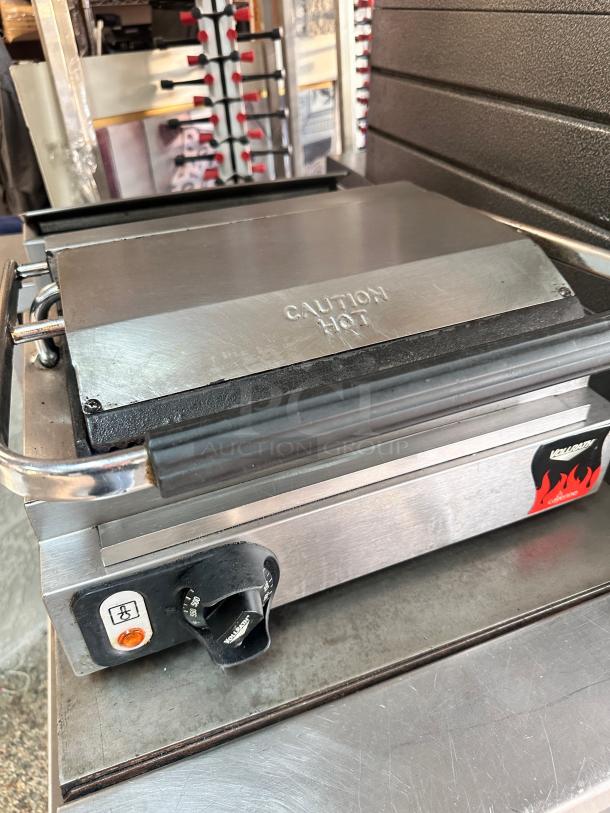 Nice Vollrath PSG4-SG120 Panini Sandwich Grill Electric Single 115volt Tested and Working! - Image 3 of 11