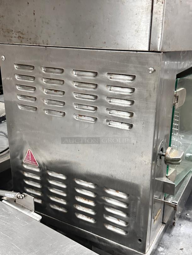 Rotisol USA 950-2 Gas 2 Spit Commercial Rotisserie w/ 6 Bird Capacity, Natural Gas - Image 5 of 10