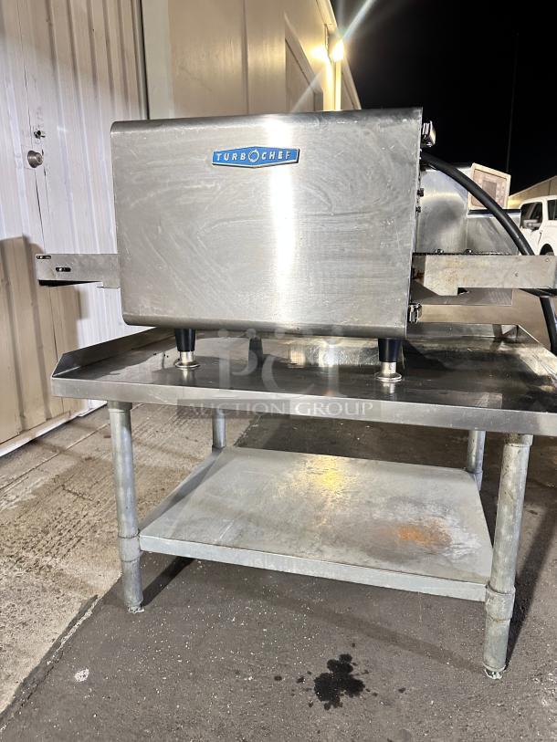 2022! TurboChef  36" Electric Ventless Countertop Impingement Conveyor Oven- 208volt 1phase Tested and Working! - Image 2 of 9