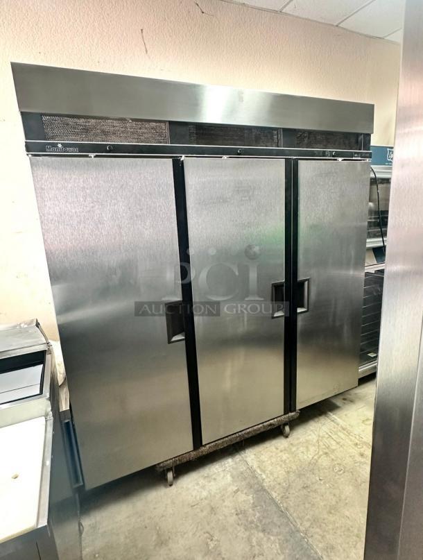 Excellent Delfield Commercial 3 Door Refrigerator 115volt Tested and Working! - Image 1 of 9