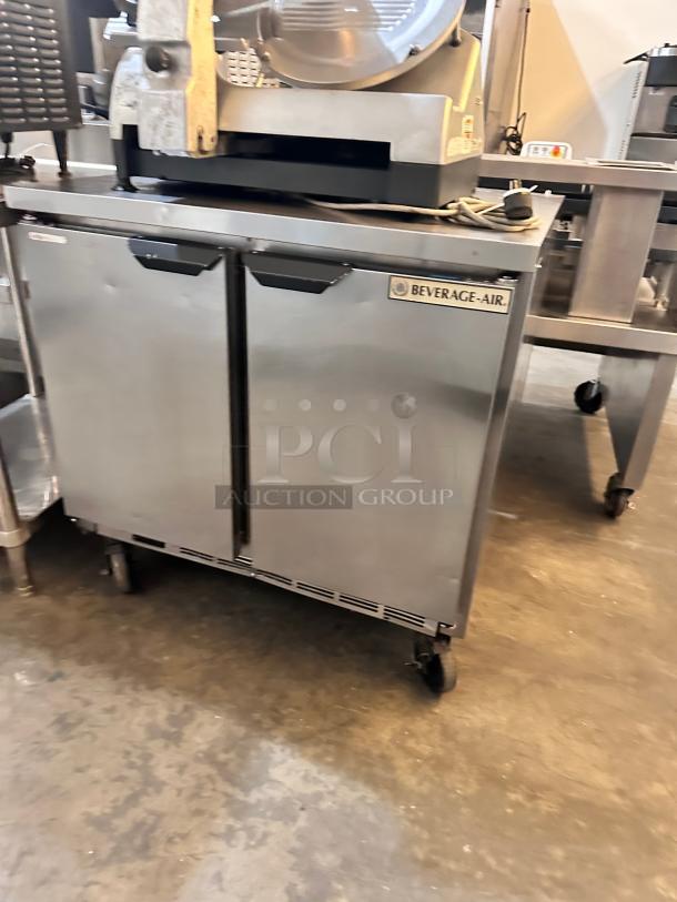 Excellent Beverage-Air 36" W Worktop Freezer w/ (2) Section & (2) Doors, 115v Tested and Working! - Image 2 of 9