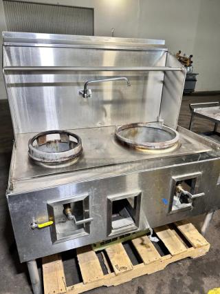 Excellent Westar Commercial 2Ring Gas Wok Model C2 Tested and Working!