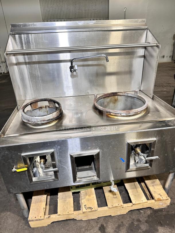 Excellent Westar Commercial 2Ring Gas Wok Model C2 Tested and Working! - Image 2 of 11