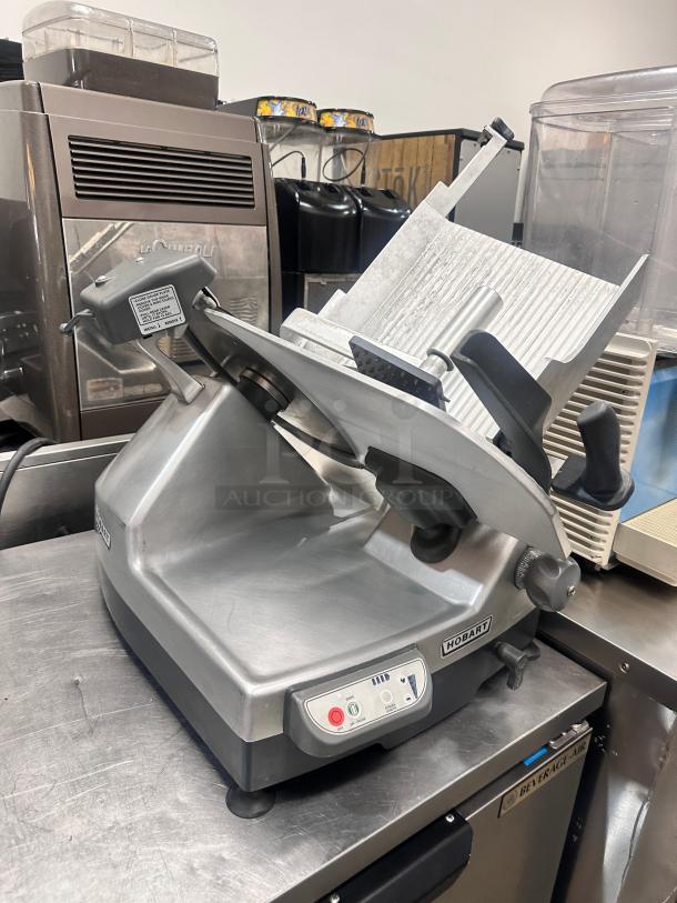Excellent Hobart 13" Automatic Slicer with Removable Knife - 1/2 hp 115volt Tested and Working! - Image 12 of 12