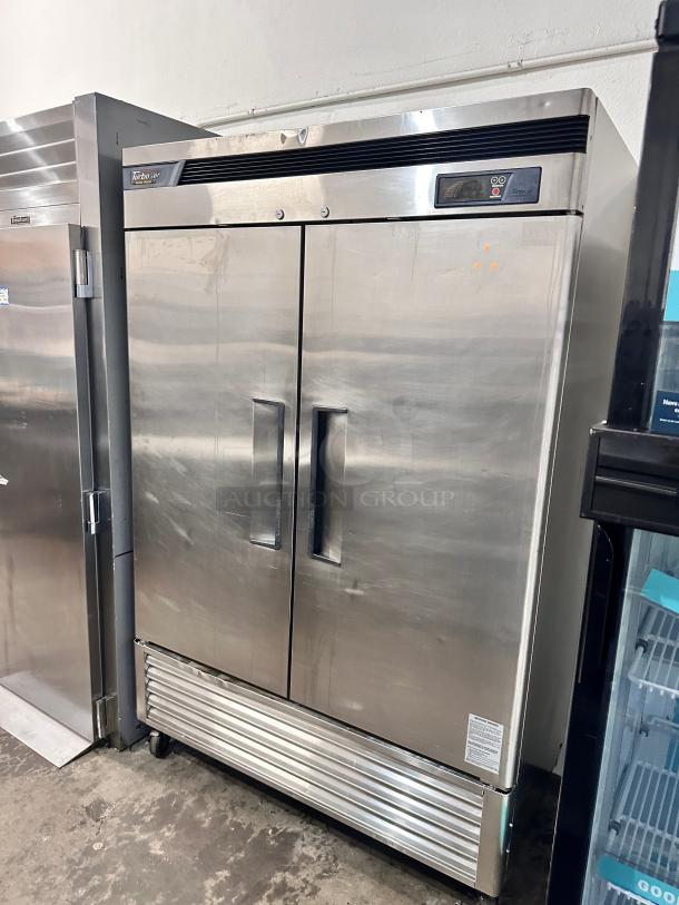Excellent Turbo Air  54"  Super Deluxe Two Section Reach In Freezer, 115v Tested and Working! - Image 2 of 7