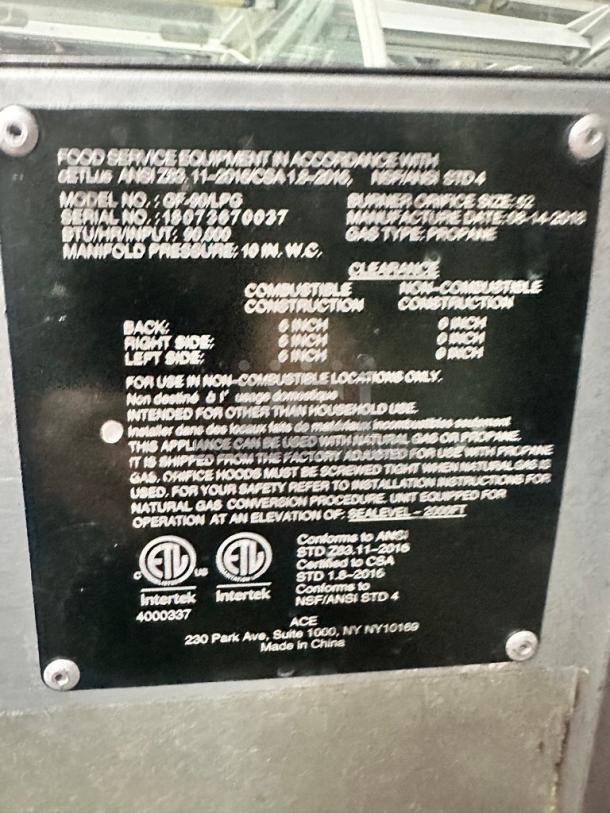 Excellent  Propane Double Basket Fryer Tested and Working! - Image 9 of 11